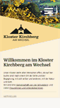Mobile Screenshot of kloster-kirchberg.at